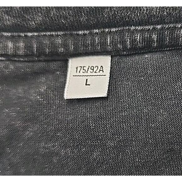 Gojira Band Mens Lightning Strike T-shirt Sz L Acid Black French Heavy Metal - Picture 2 of 6